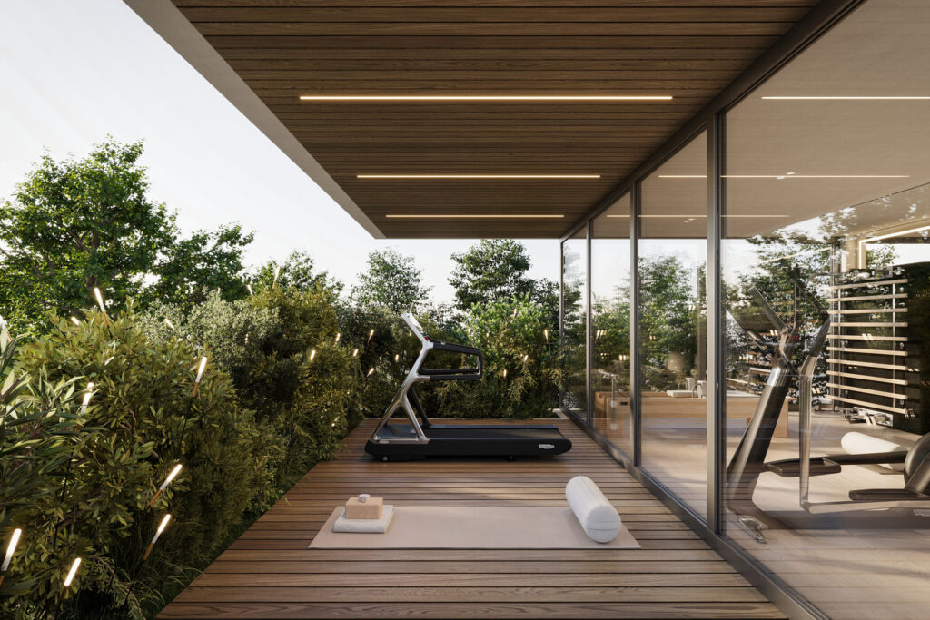 Il significato del lusso oggi – Villa Midori 5 Il significato del lusso oggi – Villa Midori Gym 02