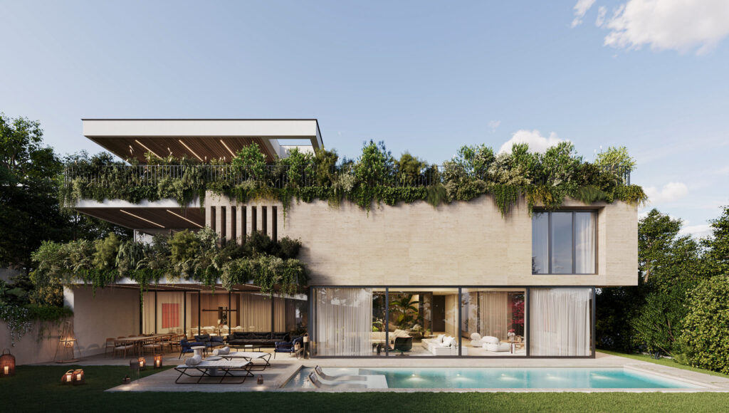 Il significato del lusso oggi – Villa Midori 4 Il significato del lusso oggi – Villa Midori South View 01
