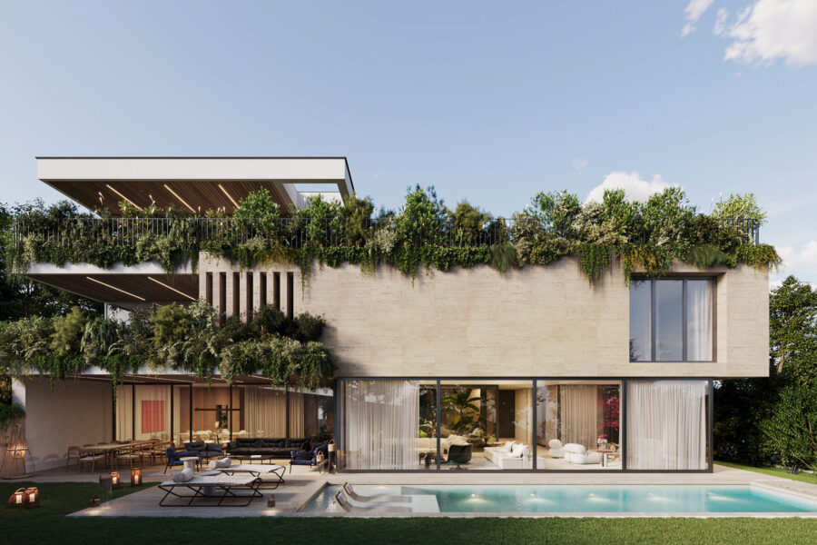 Il significato del lusso oggi – Villa Midori 4 Il significato del lusso oggi – Villa Midori South View 01